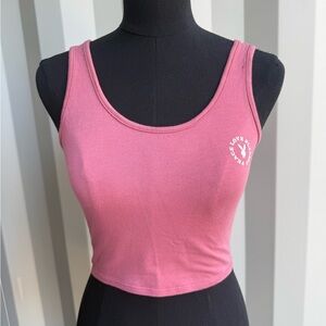 PLAYBOY Mauve Crop Tank Top